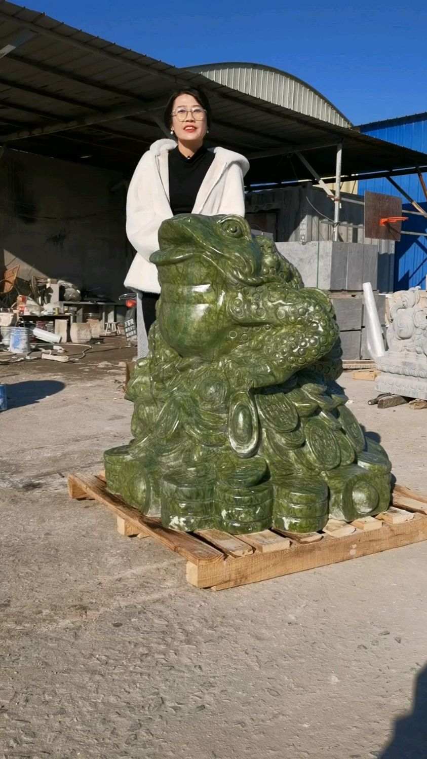 石雕金蟾寓意