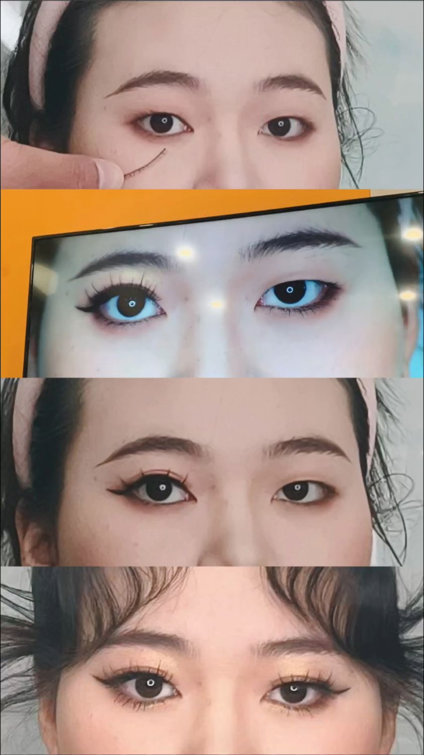 你的双眼皮撑起来了吗?