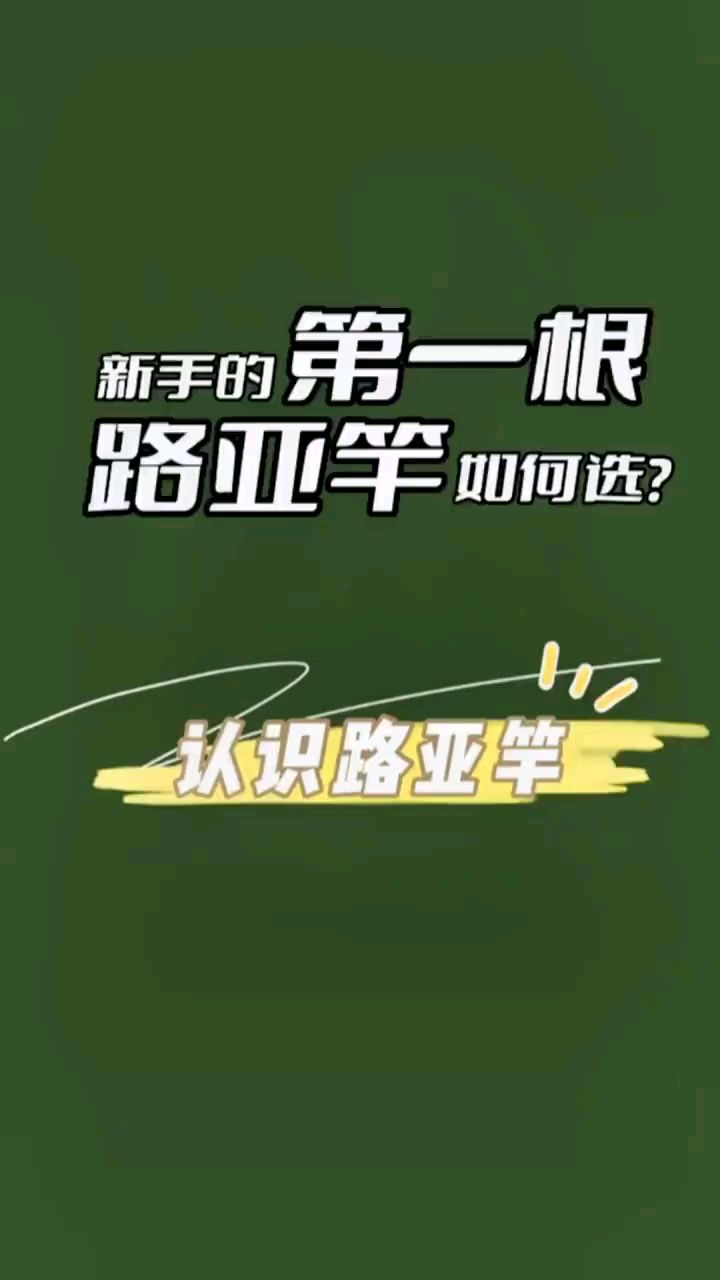 新手如何选一款路亚鱼竿?
