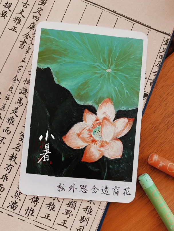 教你画莲花的画法