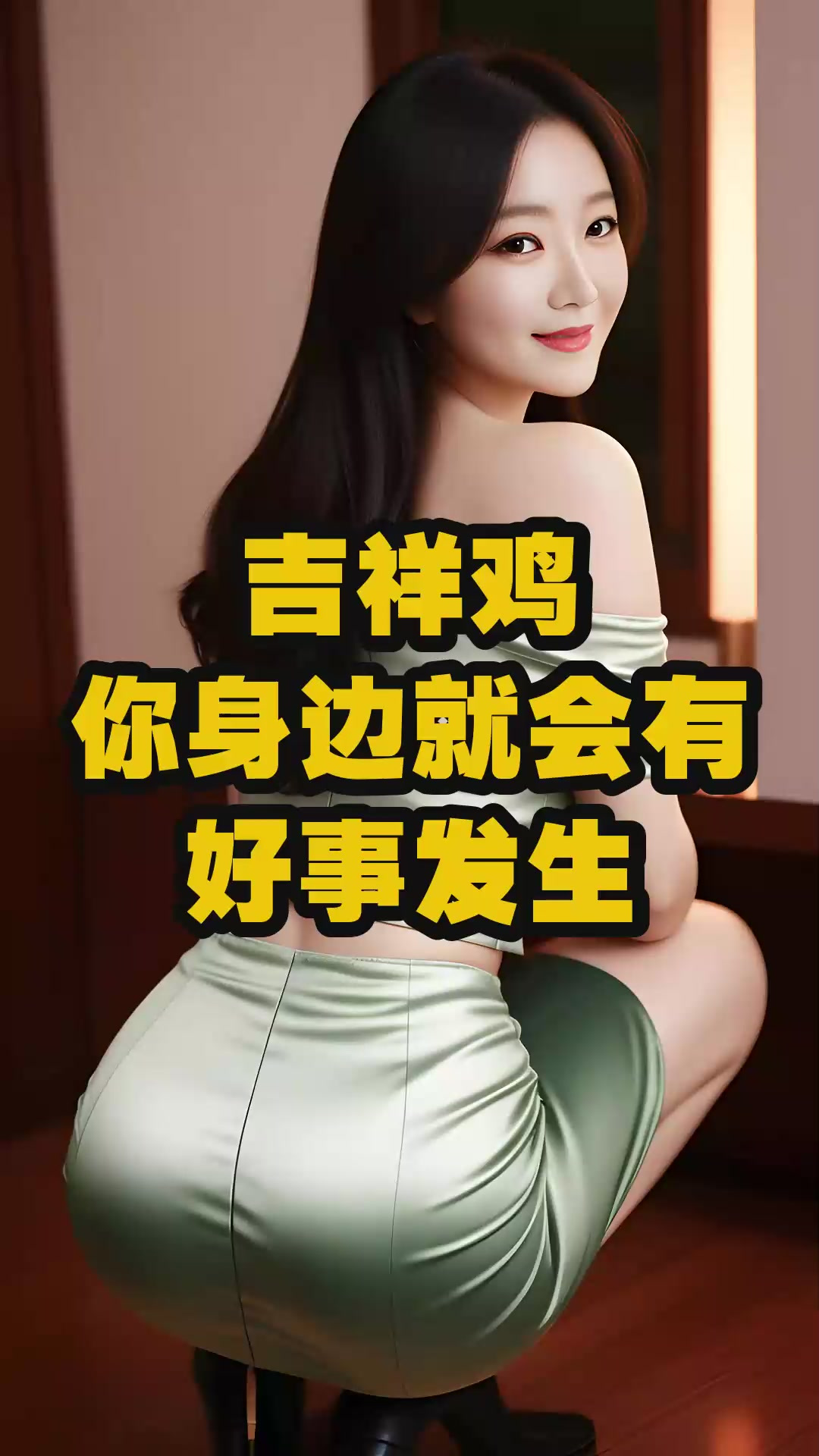 吉祥鸡,你身边就会有好事发生