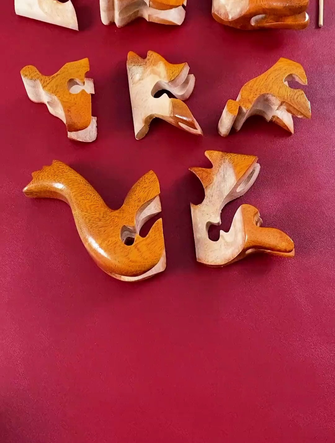 十二生肖鲁班锁,你在第几步猜到这是一条龙?