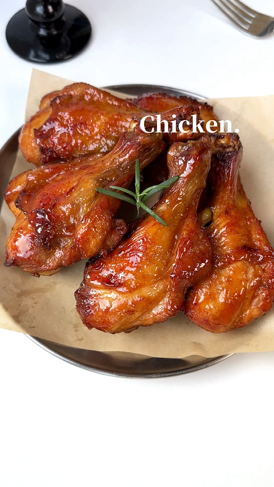 空气炸锅|奥尔良烤鸡腿,外焦里嫩巨好吃!