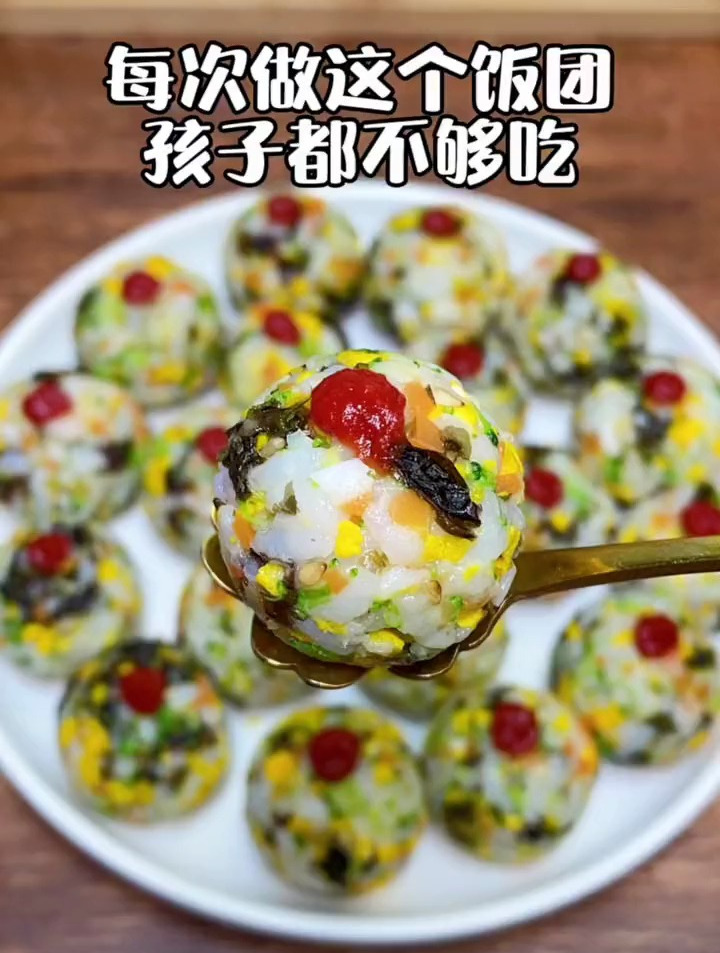 每次做这个饭团,孩子都吃不够