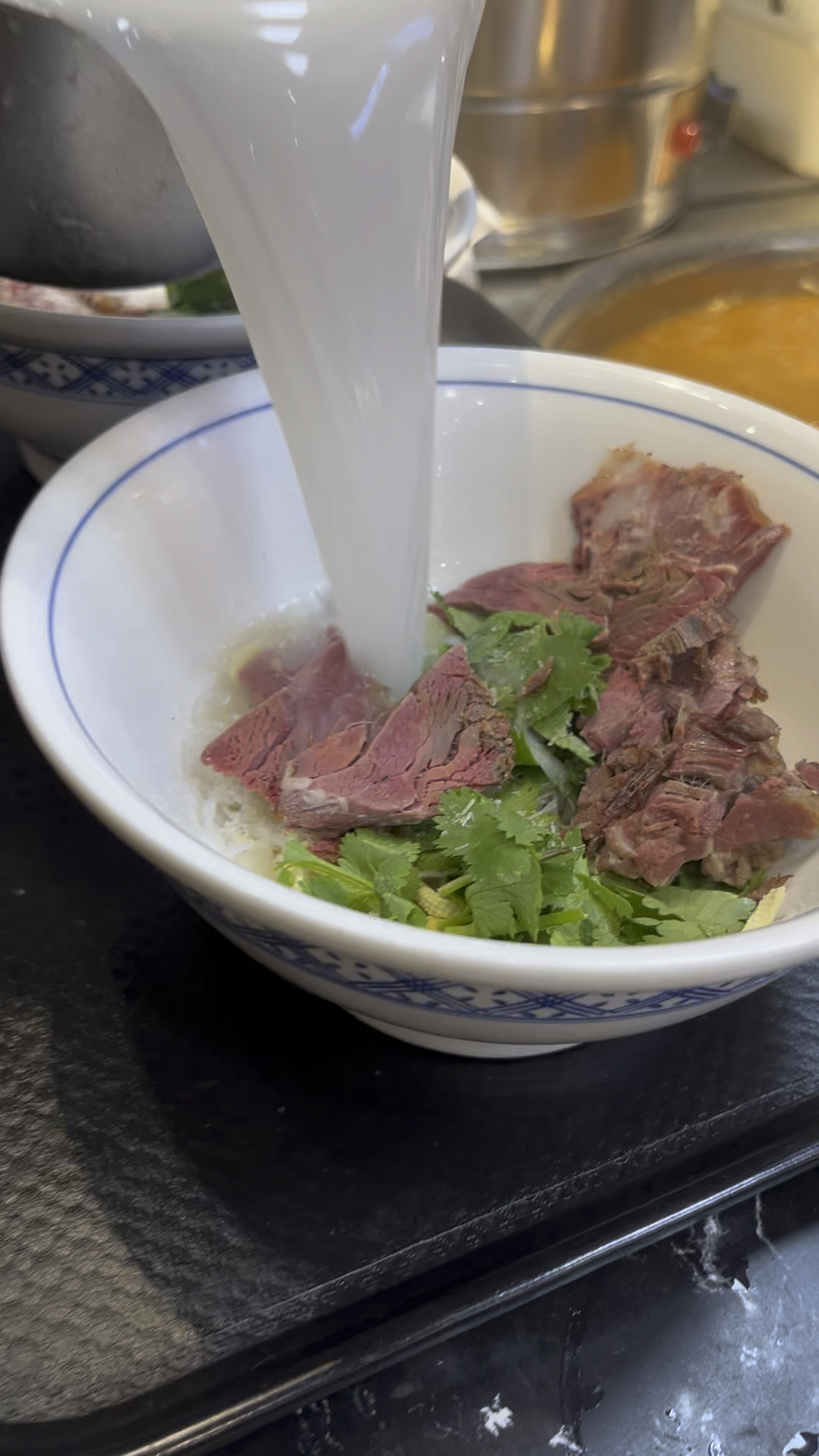在郑州喝驴肉汤,还是来这种店,真的好喝