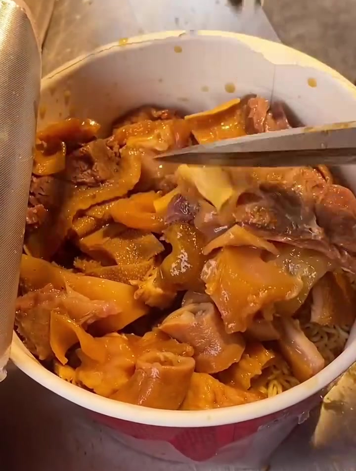 这样的牛肉方便面吃过吗?