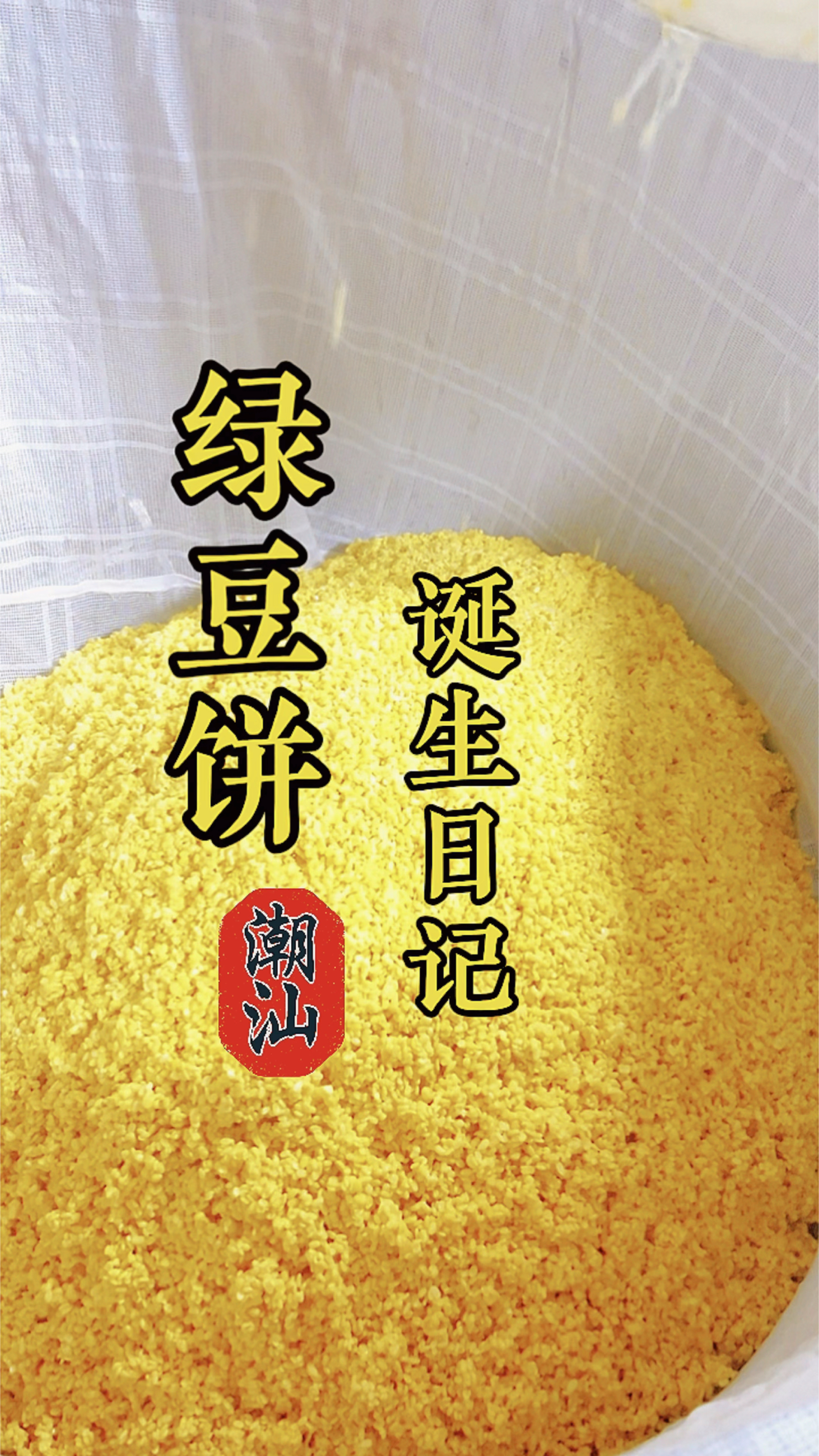 推荐一个家乡特产惠来绿豆饼传统红纸包装