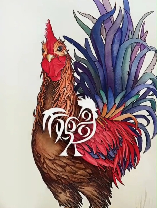 一睹设计师给鸡汤店设计的logo,眼前一幕,设计风格绝美!