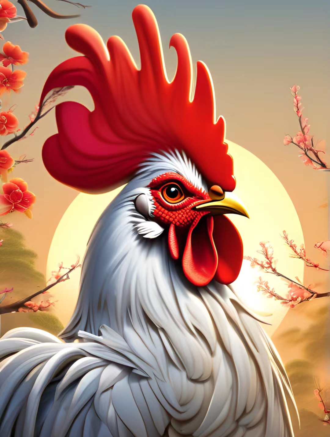 新年儿歌:《公鸡报平安》(戚万凯)