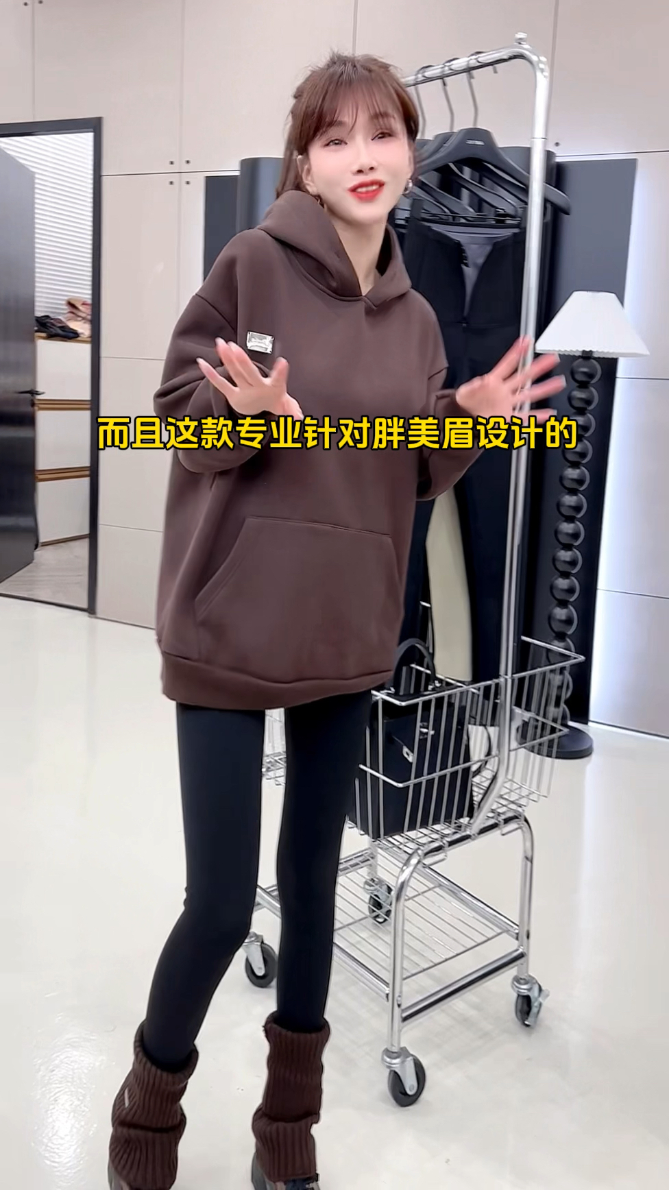 这款升级5.0版鲨鱼裤绝了绝了,加绒加厚500克上身依然显瘦还不鼓包不沾毛没有外侧线