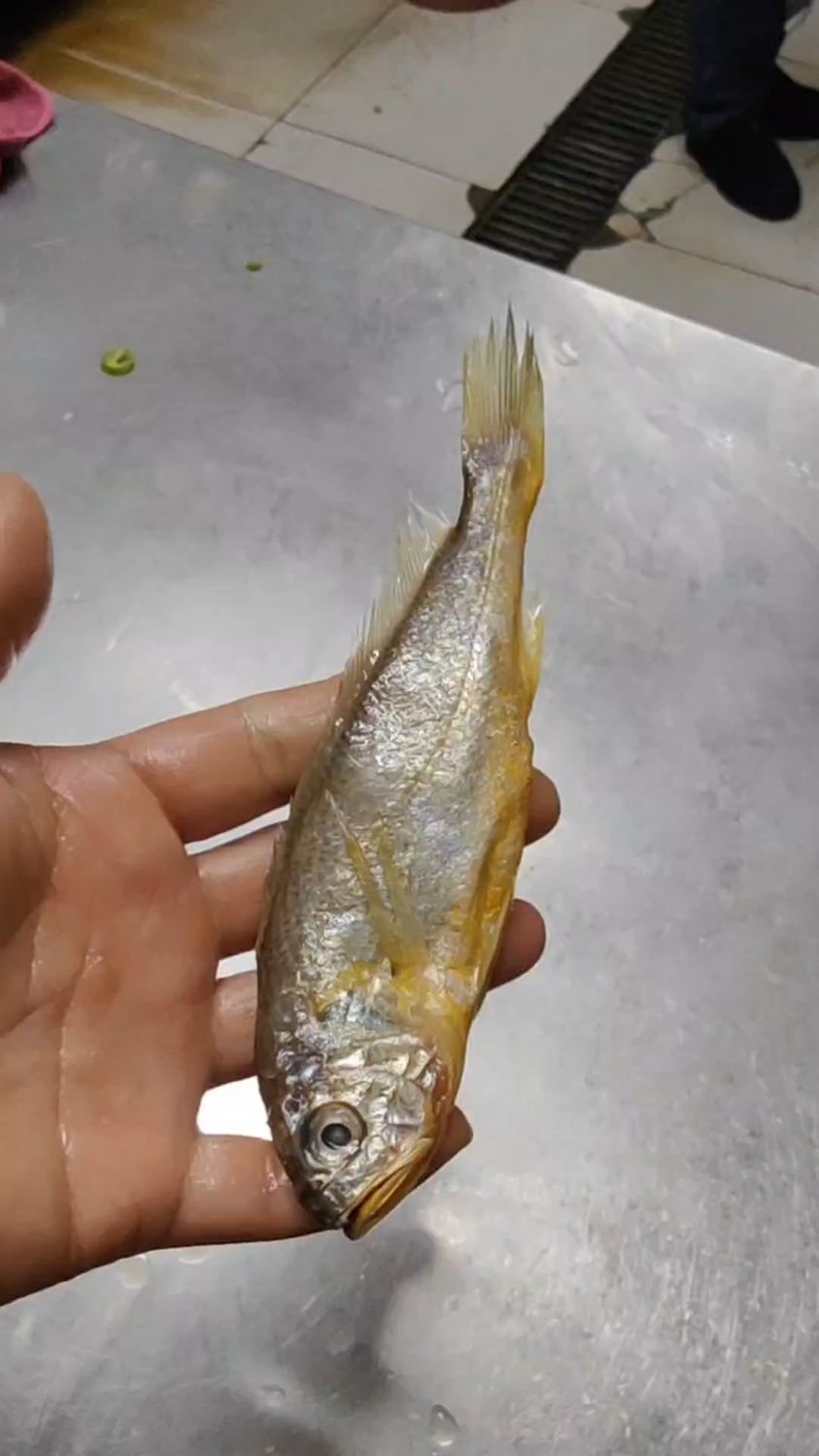 最简单处理小黄鱼方法