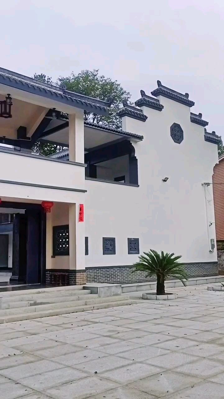 徽派农村自建房也太哇塞了!建筑艺术之美,震人心魄