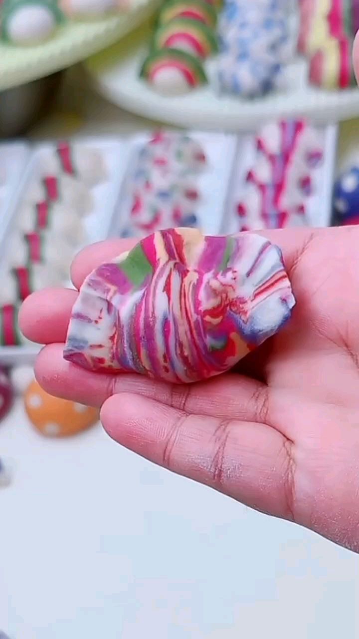 五彩果蔬彩色饺子