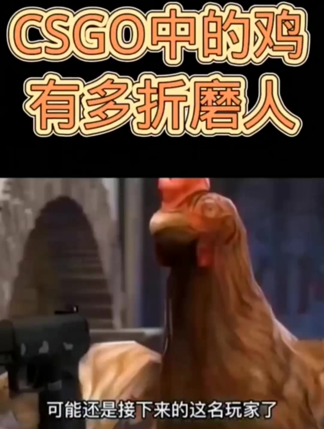 比赛半场闹鸡瘟,CSGO 中的鸡有多折磨人