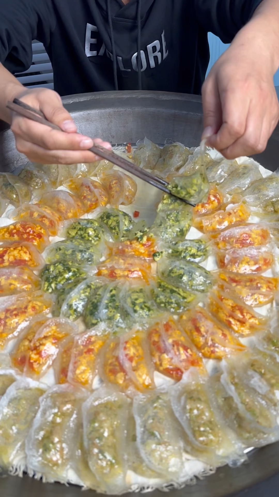 东北粉面大蒸饺
