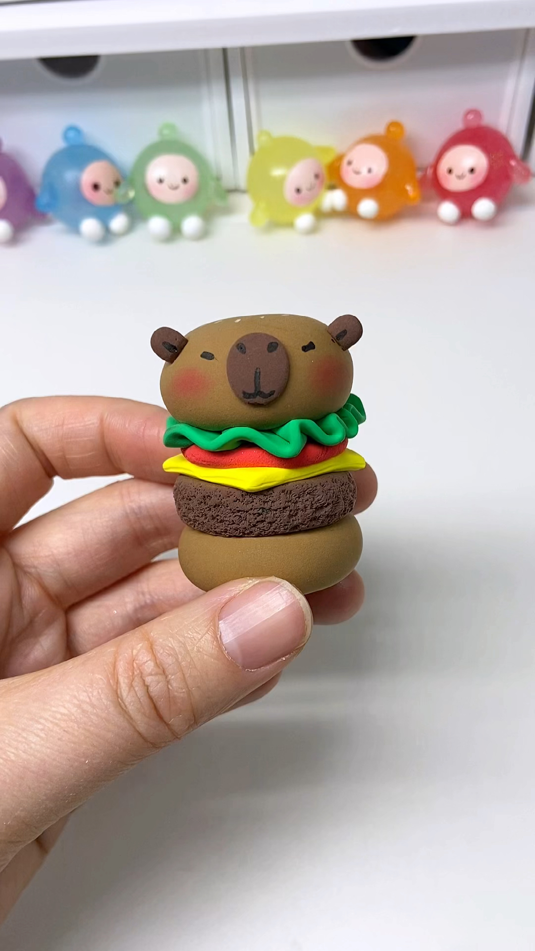 卡皮巴拉粘土汉堡