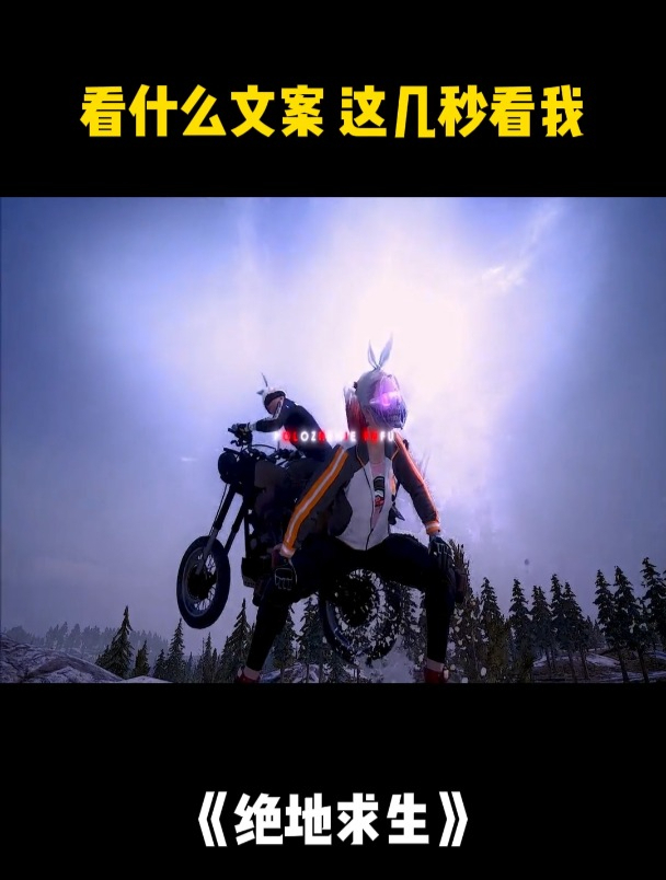 绝地求生:看什么文案 这几秒看我