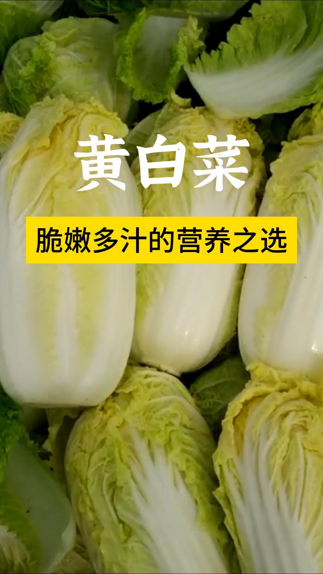 黄白菜:脆嫩多汁的营养之选