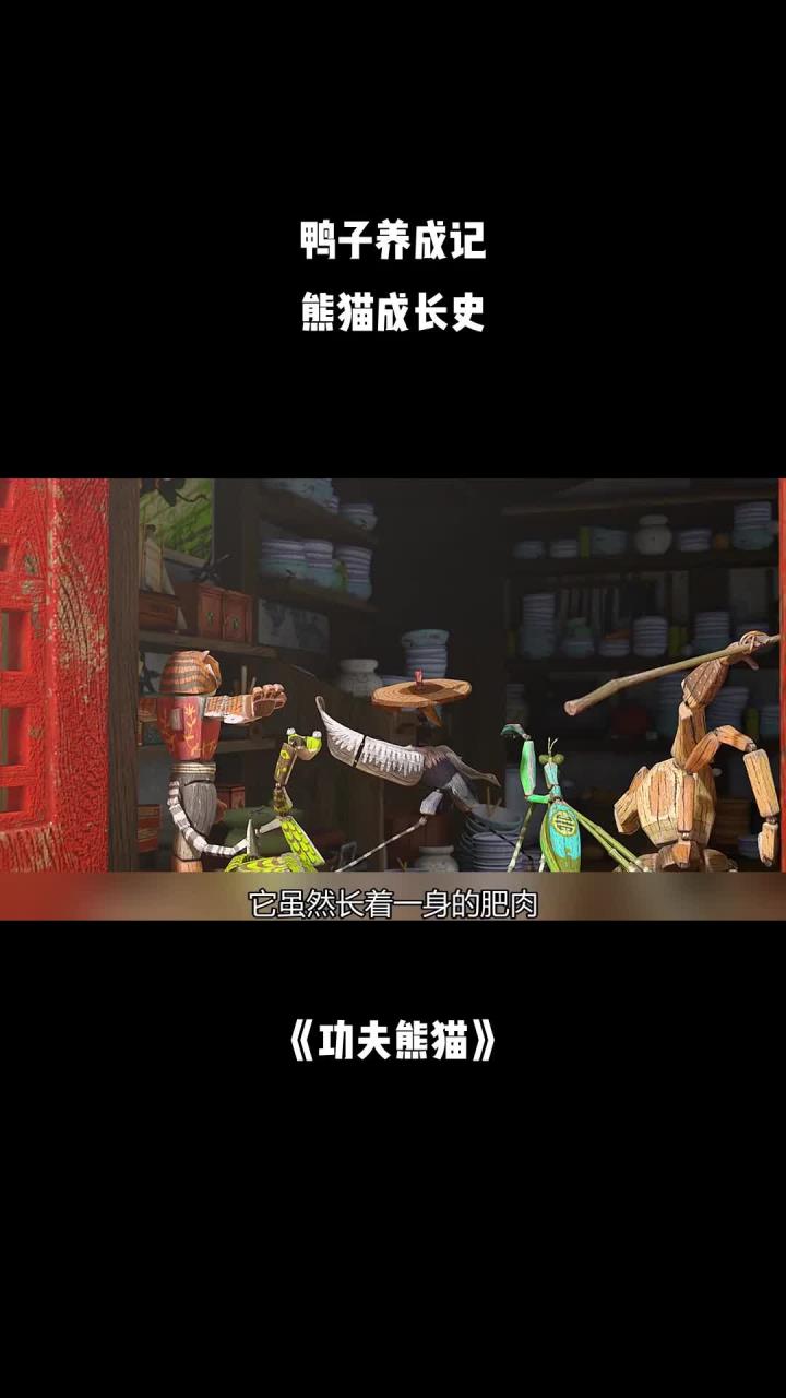 功夫熊猫:鸭子养成记,熊猫成长史