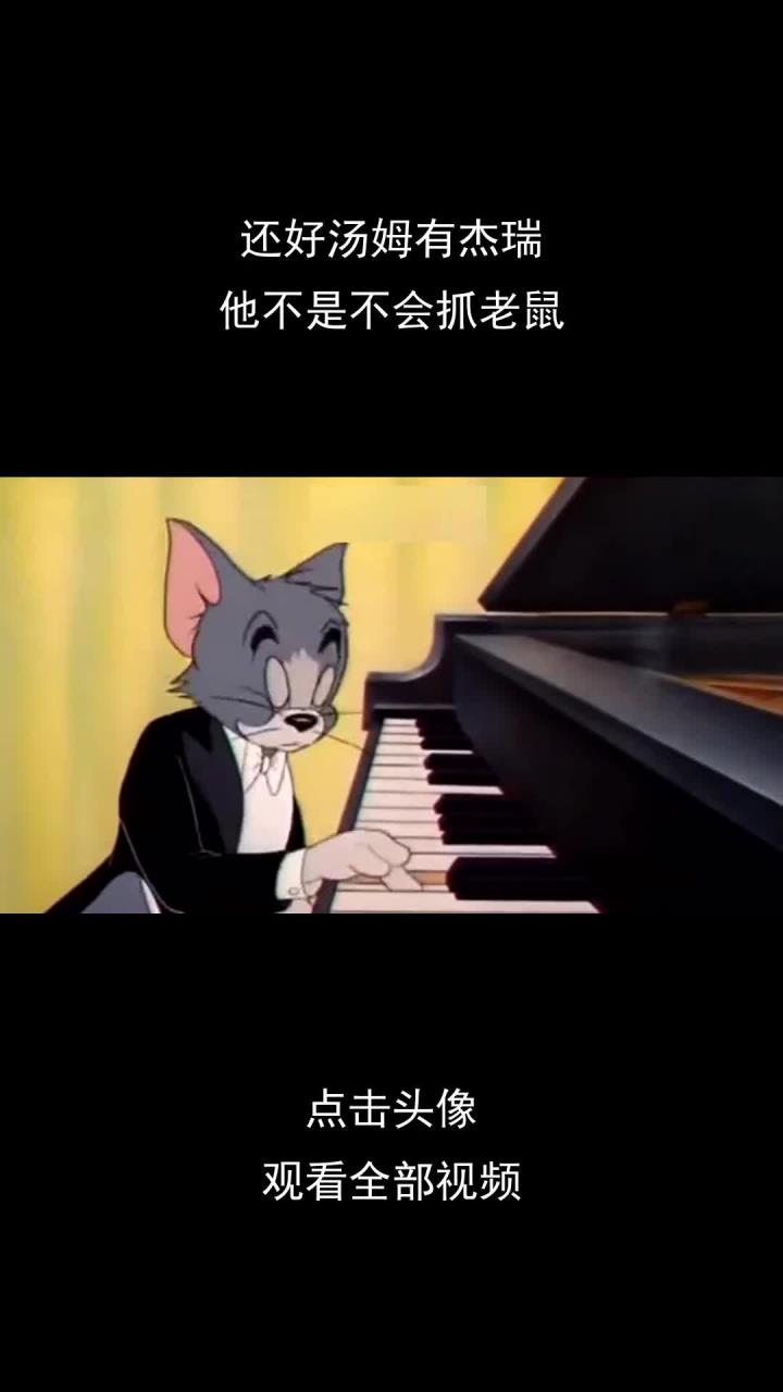 还好汤姆有杰瑞,他不是不会抓老鼠