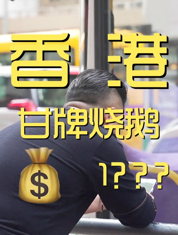 在香港吃连续9年的轮胎烧鹅排队两小时吃这个不如挂个轮胎游回去
