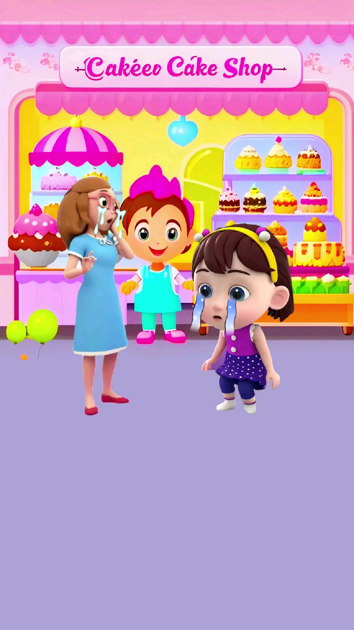 给爸爸买生日蛋糕