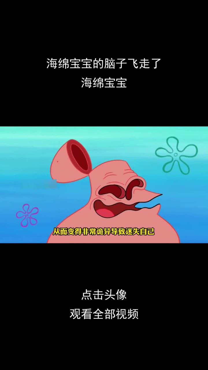 海绵宝宝的脑子飞走了,海绵宝宝