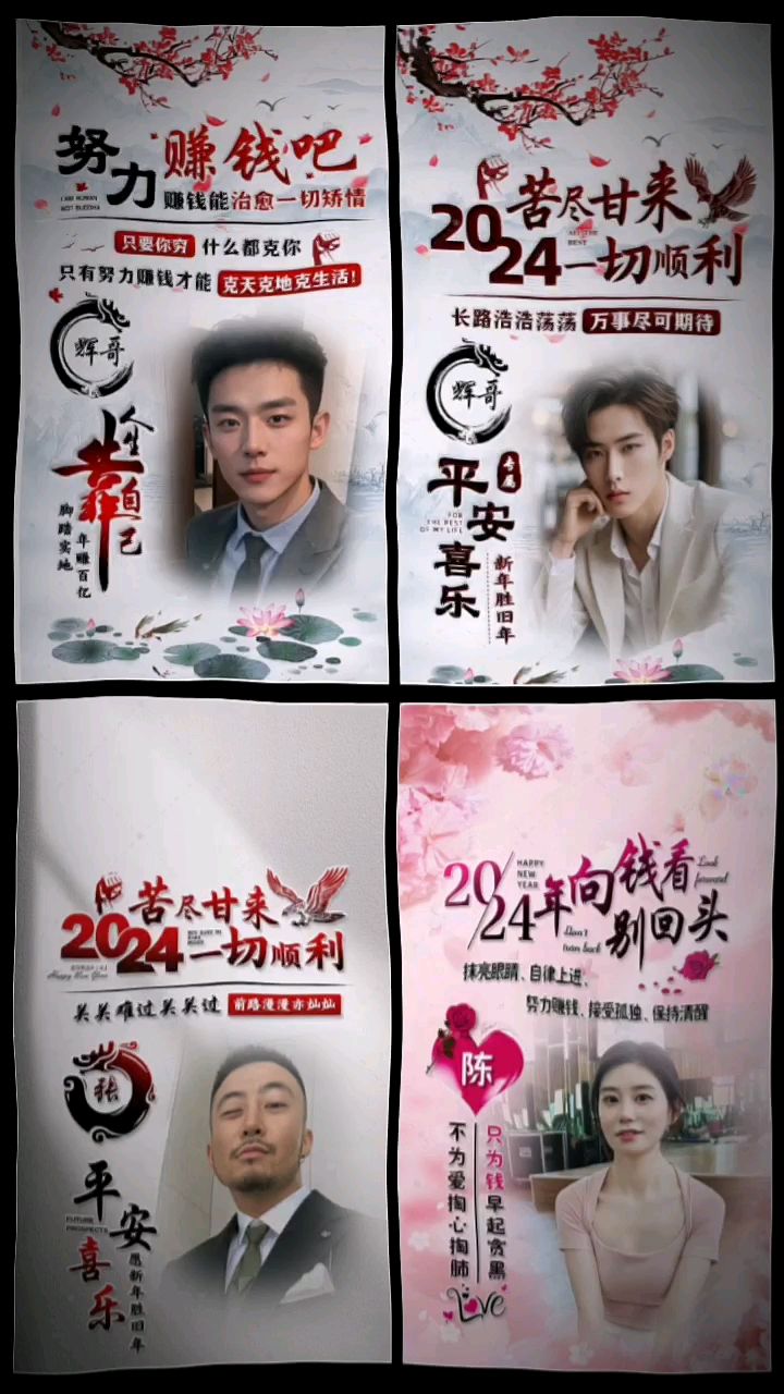 励志壁纸分享,2024苦尽甘来～～～
