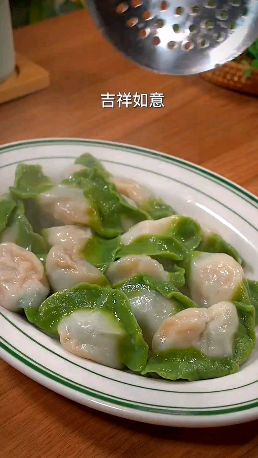 过年给家人做个白菜饺子,寓意年年有财
