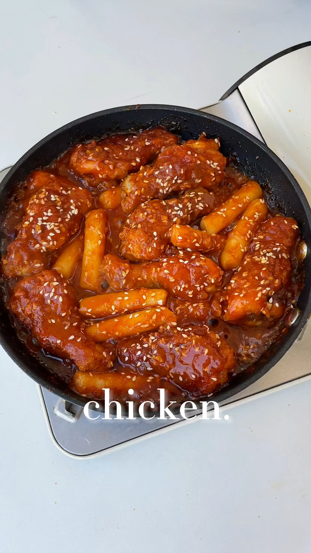 甜甜辣辣韩式炸鸡年糕!好吃到停不下来!