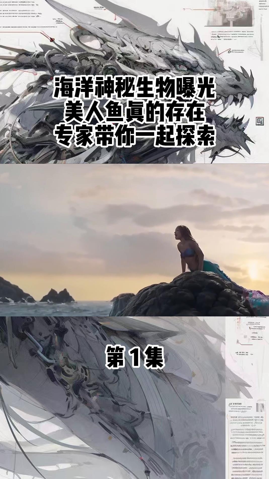 海洋神秘生物曝光,美人鱼真的存在?专家带你一起探索