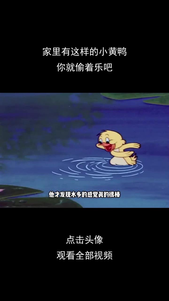 家里有这样的小黄鸭,你就偷着乐吧