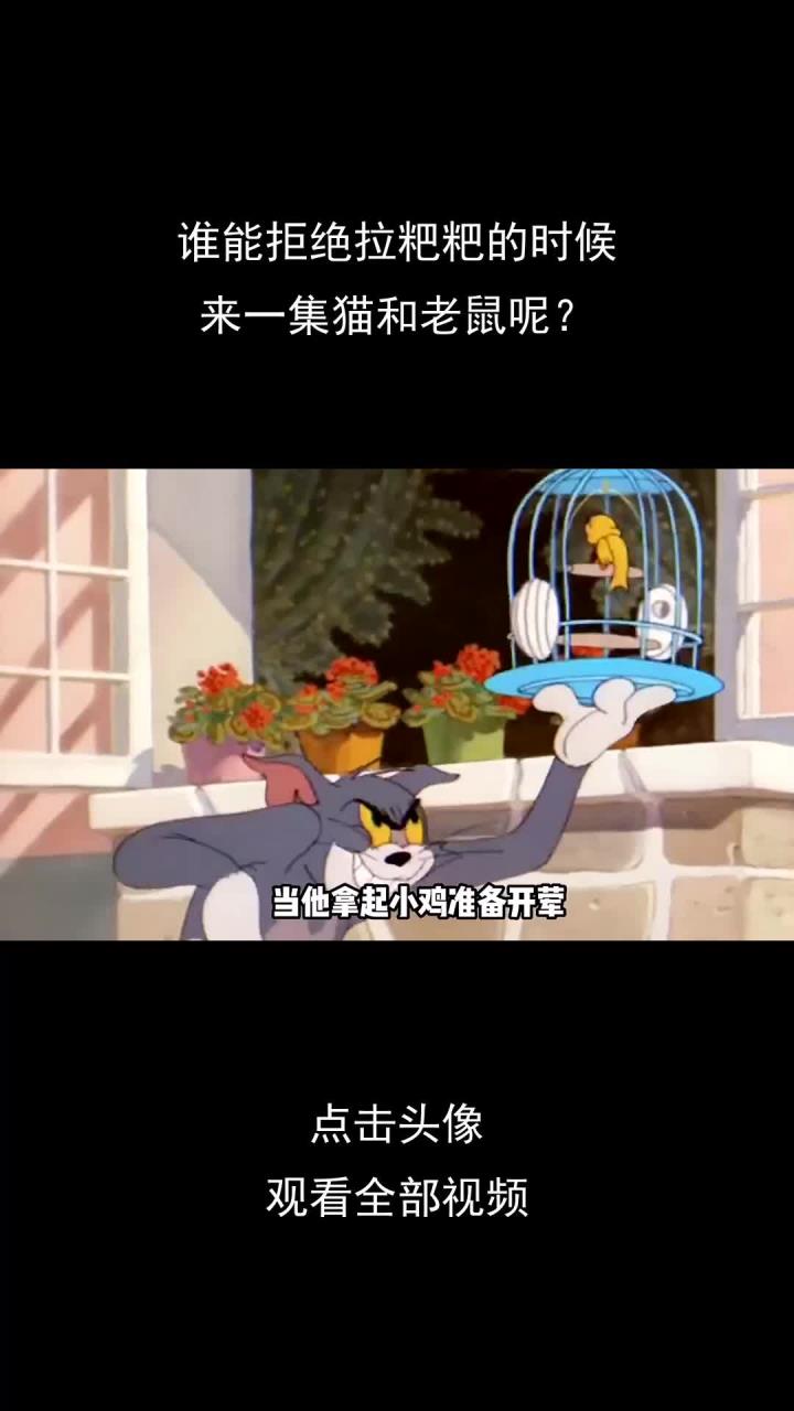 谁能拒绝拉粑粑的时候,来一集猫和老鼠呢?