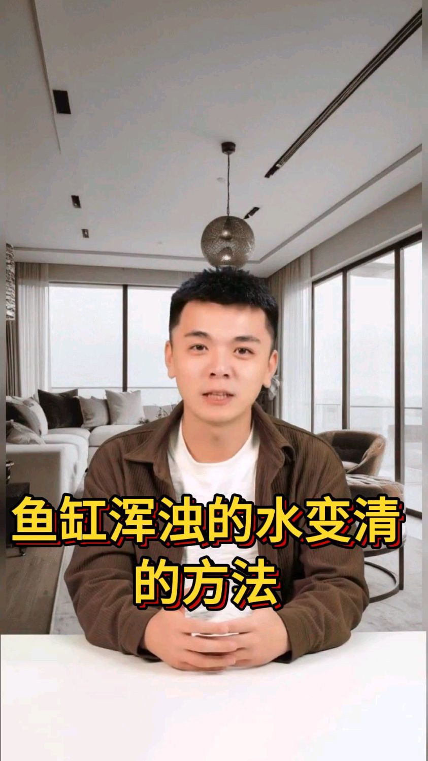 鱼缸浑浊的水变清的方法