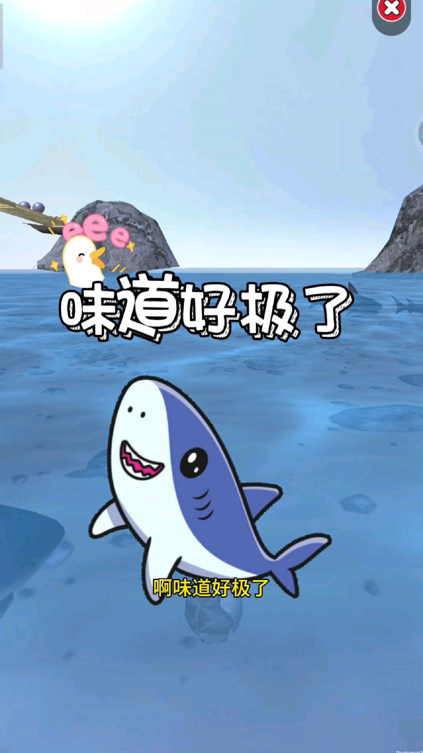 小纸球竟然被鲨鱼吃了