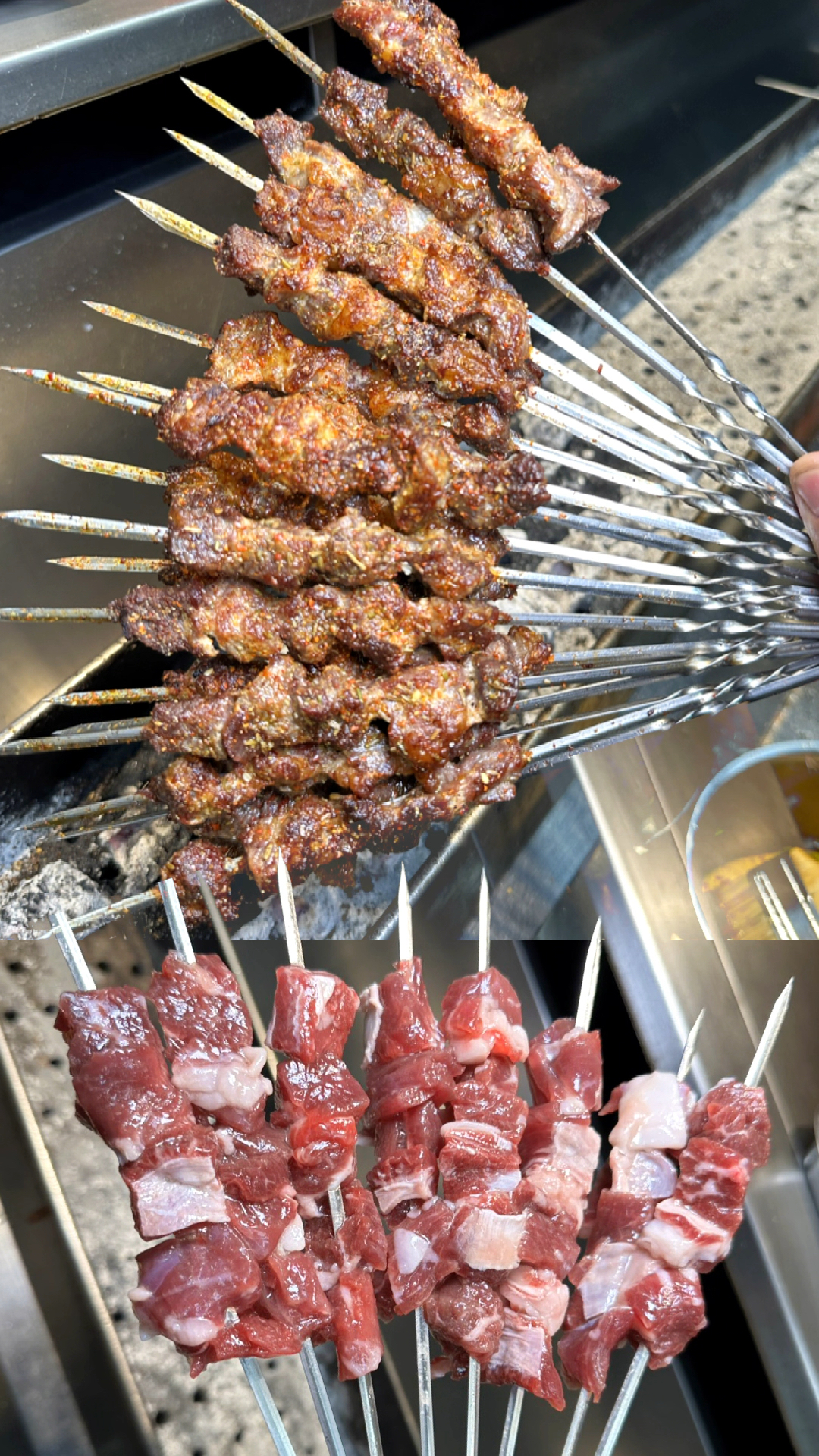 鲜香味美香辣爽口的碳烤牛肋条