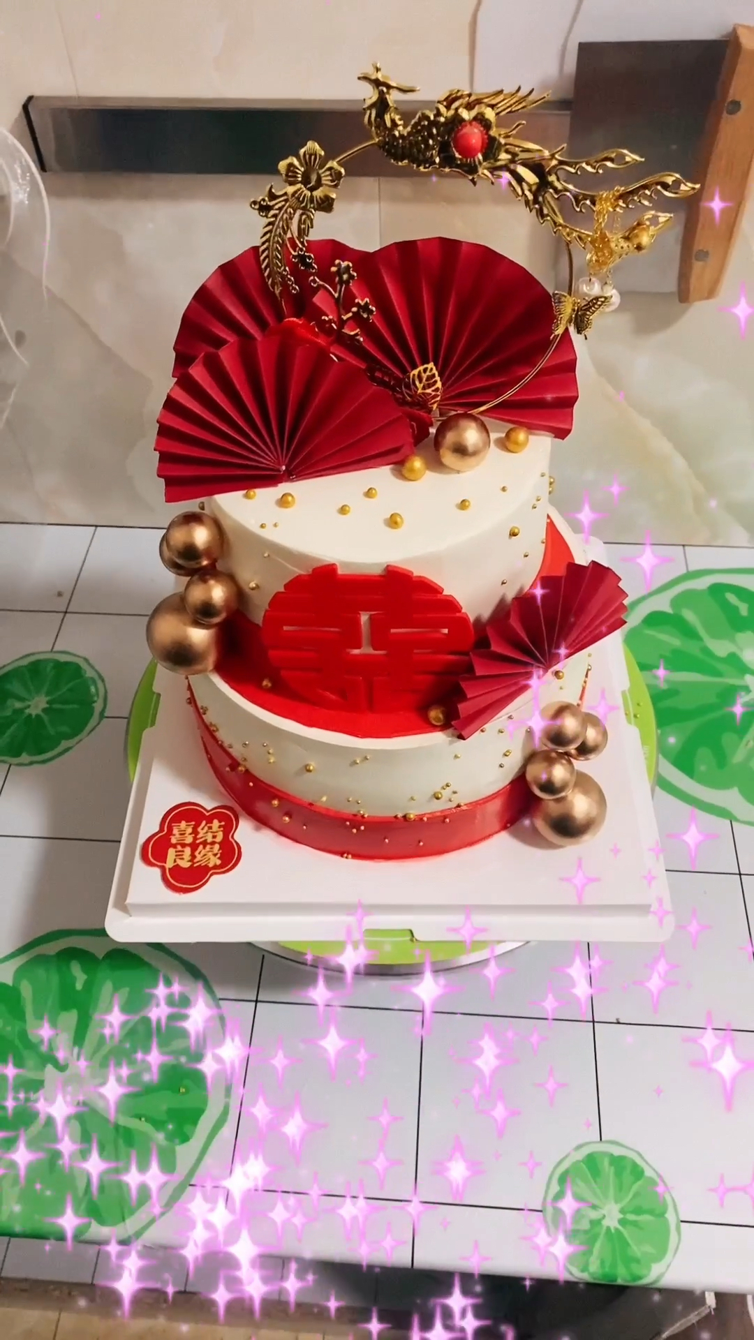 #订婚蛋糕#不可抵抗的甜食,这款你喜欢吗?
