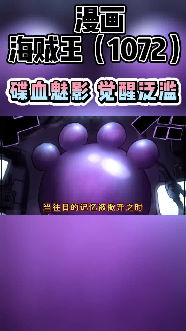 海贼王漫画1072全集解说!