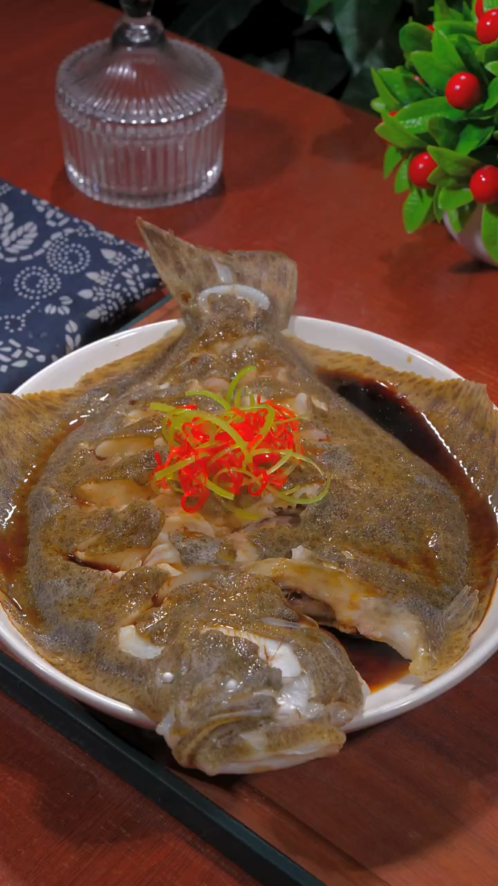 清蒸多宝鱼的做法