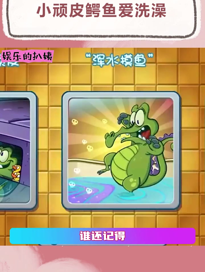 少爷请洗澡~ 小顽皮鳄鱼爱洗澡