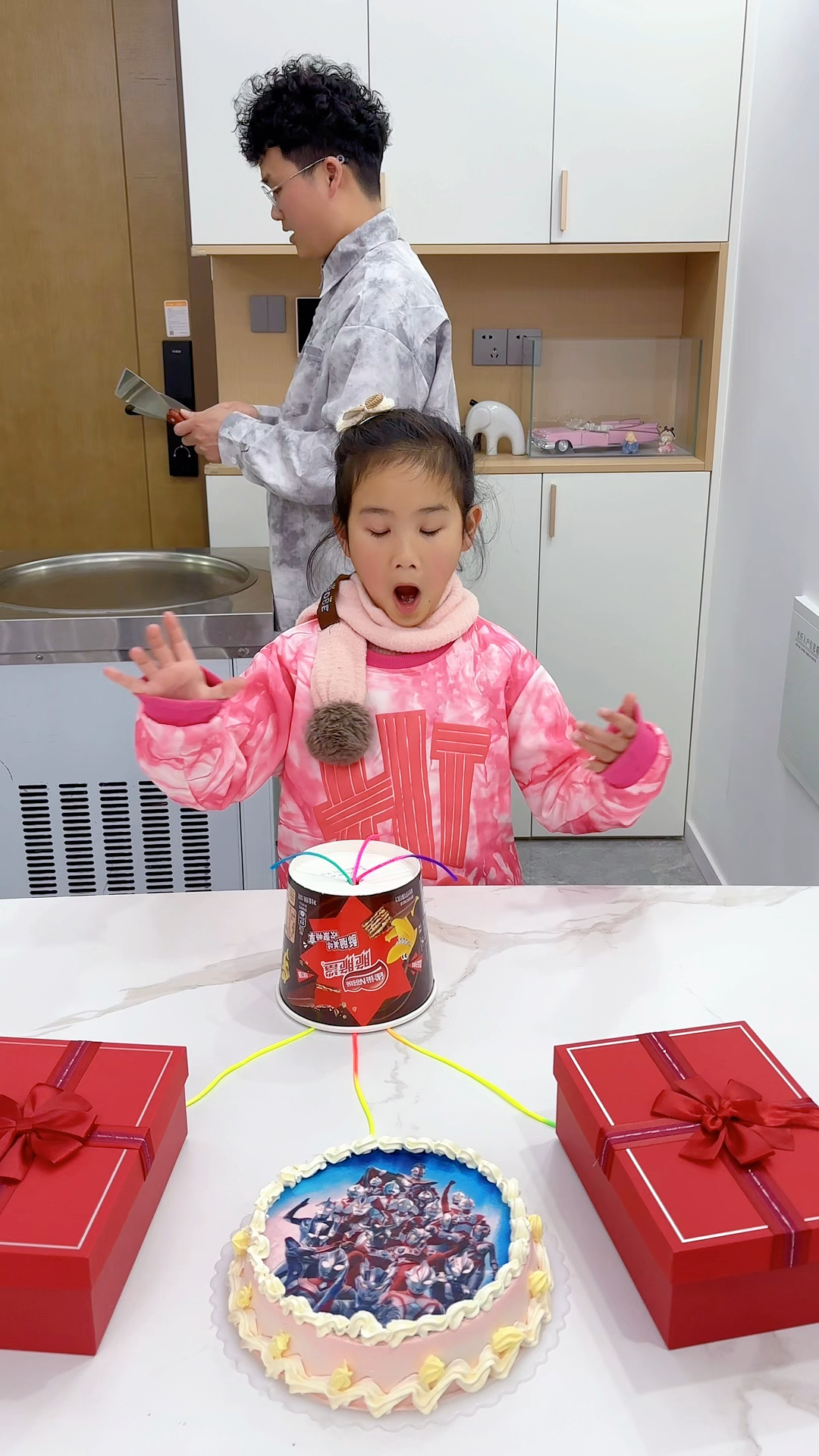 你喜欢奥特曼蛋糕吗