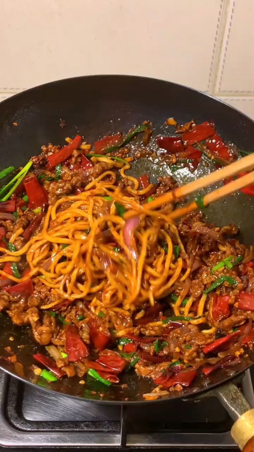 干煸炒面这样做