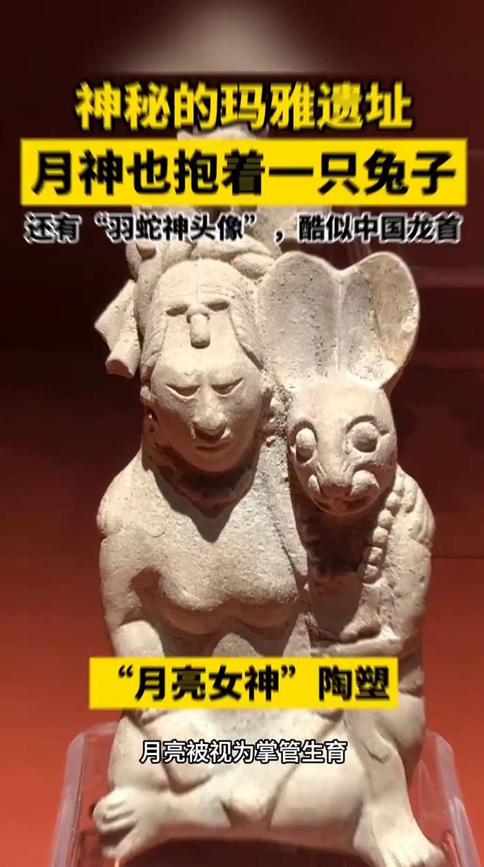 玛雅遗址新解,月神兔子寓意着什么,背后藏着哪些秘密?