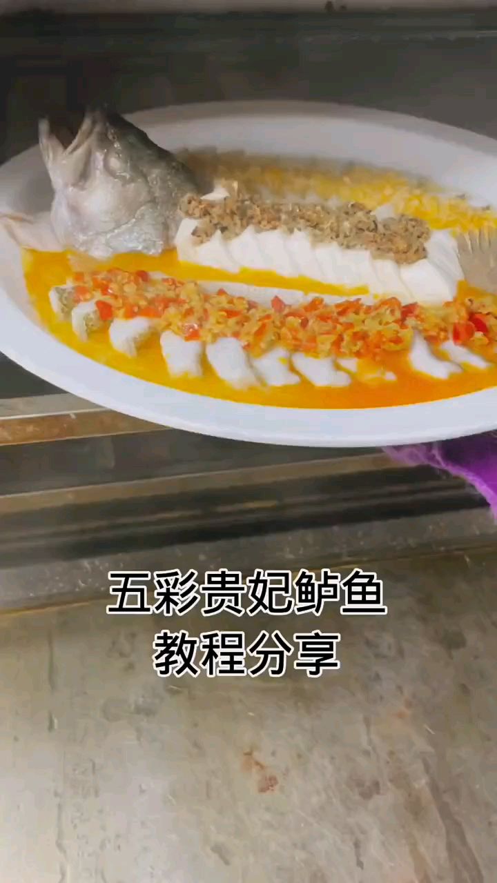 贵妃五彩鲈鱼教程分享给大家