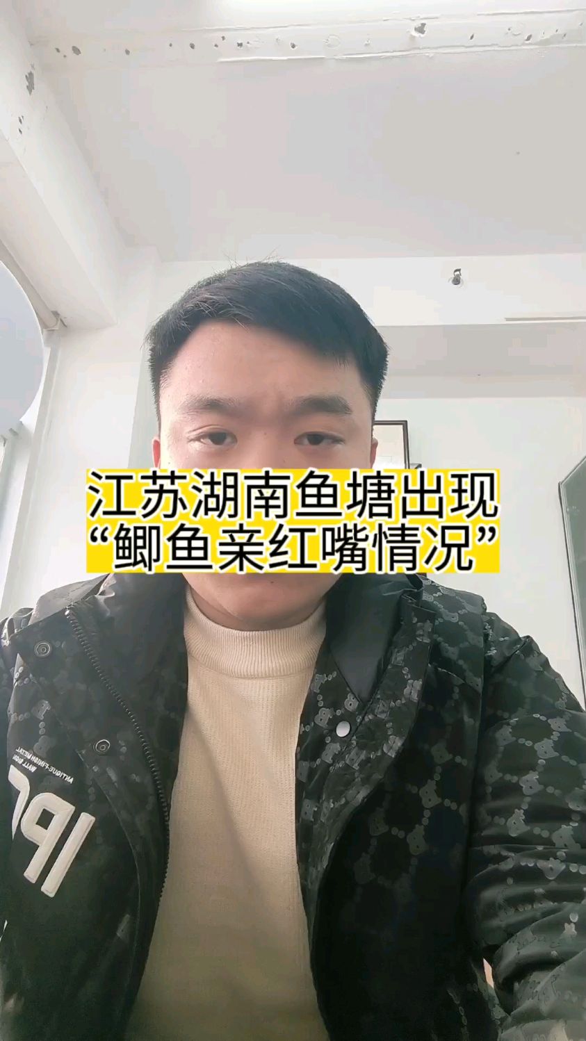 江苏湖南鱼塘多地出现鲫鱼亲红嘴情况