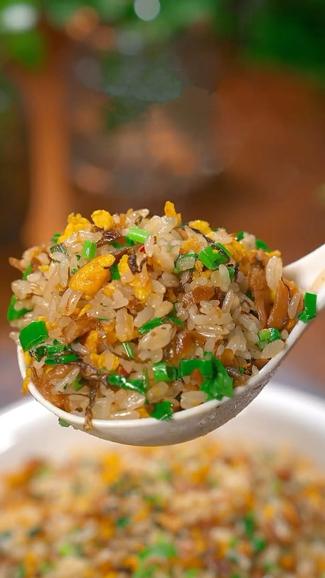 要是想吃蛋炒饭就做这个外婆菜香菜蛋炒饭,太香了