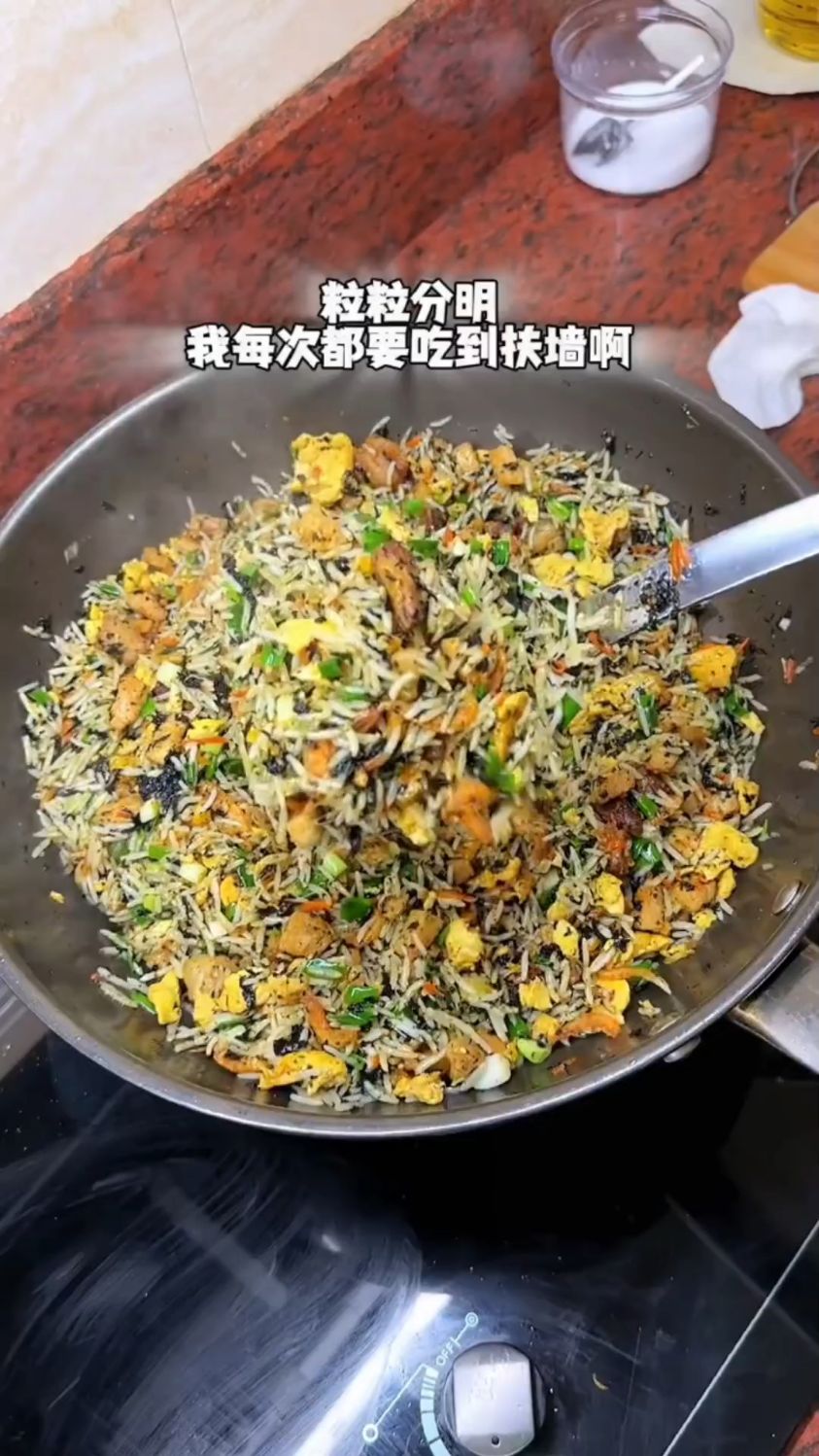 紫菜炒饭这样做
