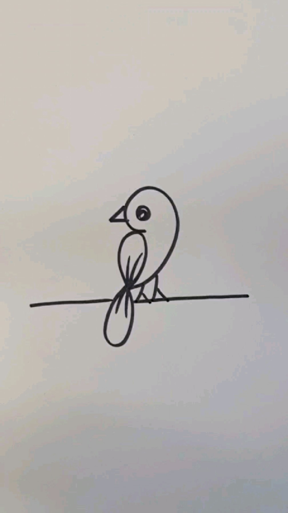 用数字8和9画小鸟,三岁小孩都会画,超级简单 #儿童简笔画 #育儿简笔画 #简笔画