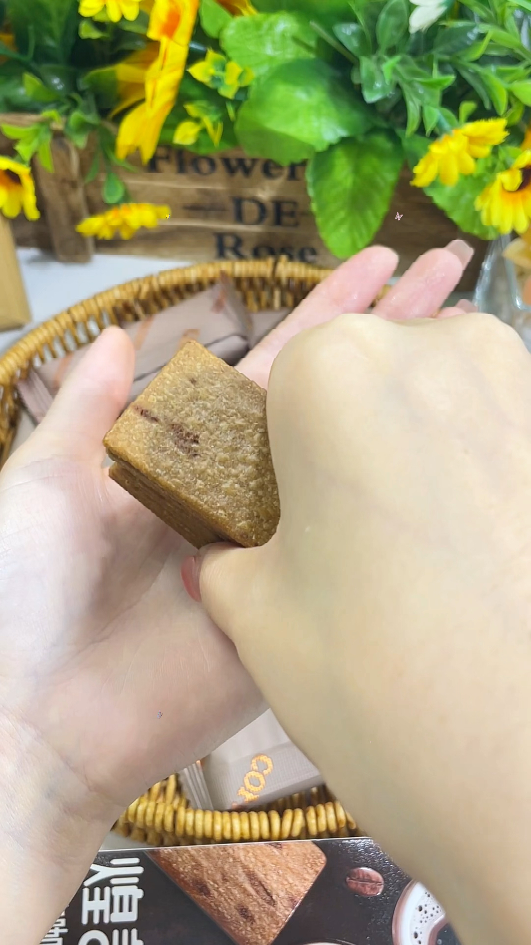 煌记岩烧咖啡饼干巧克力薄脆休闲零食网红推荐品牌酥脆甄选