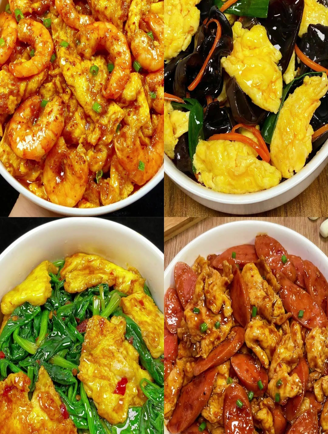 好吃美食,今日分享系列,鸡蛋的多种做法!